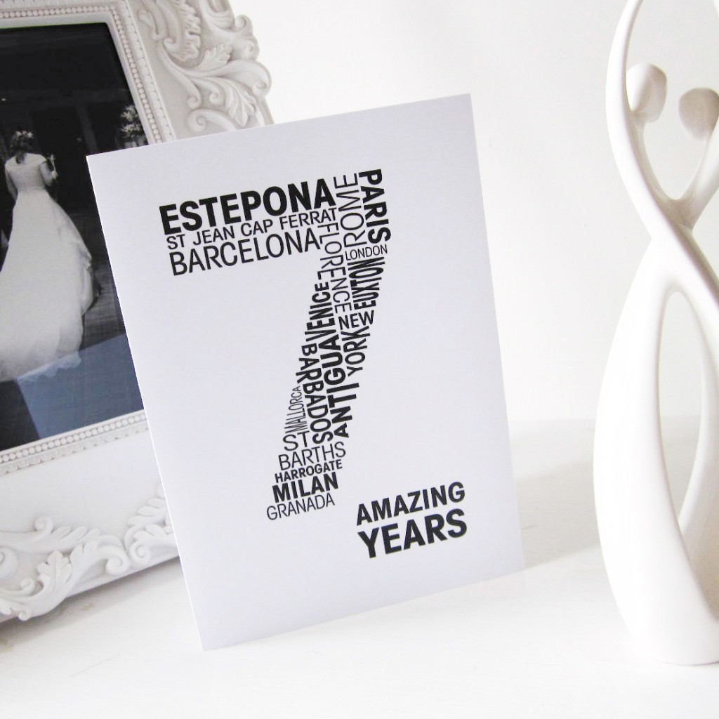 7th personalised wedding anniversary card 1024x1024 - Introducing 10 North East Businesses (+ Competitions)