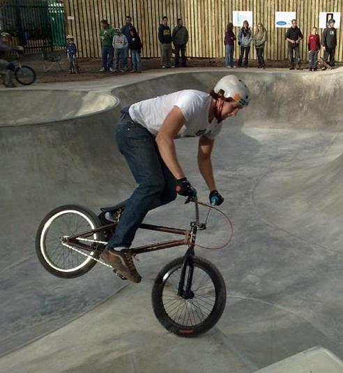 bmx and skateboard park