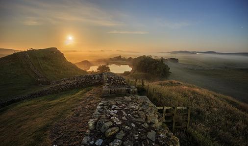 Mike Ridley Fullmoon Hadrianswall - Northumberland landscapes celebrated in photo competition