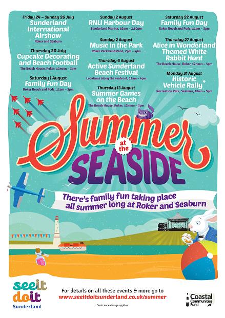 sunderland summer seaside 2015 - Sunderland's 2015 Summer of Free Activities