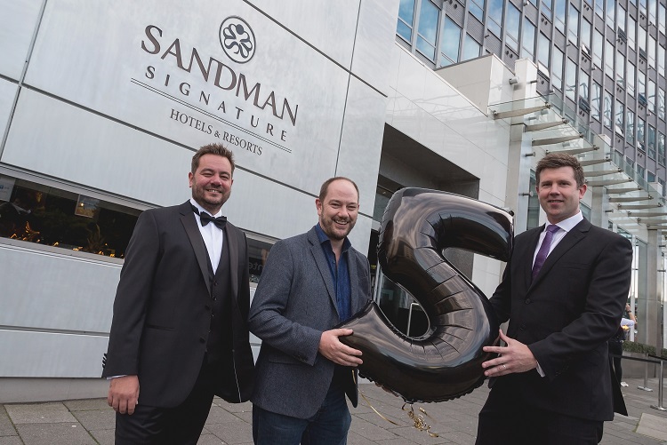 Sandman Signature Hotel in Newcastle, 5th anniversary event Picture: DAVID WOOD